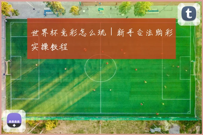 世界杯竞彩怎么玩｜新手合法购彩实操教程